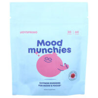 Mood Munchies, жевательные мармеладки, натуральные ягоды, 60 жевательных таблеток — JoySpring