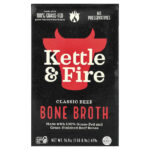 костный бульон, классический говяжий вкус, 479 г (16,9 унции) — Kettle & Fire