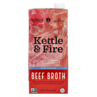 Говяжий бульон, с низким содержанием натрия, 907 г (32 унции) — Kettle & Fire