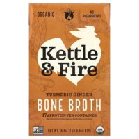 костный бульон, куркума и имбирь, 479 г (16,9 унции) — Kettle & Fire