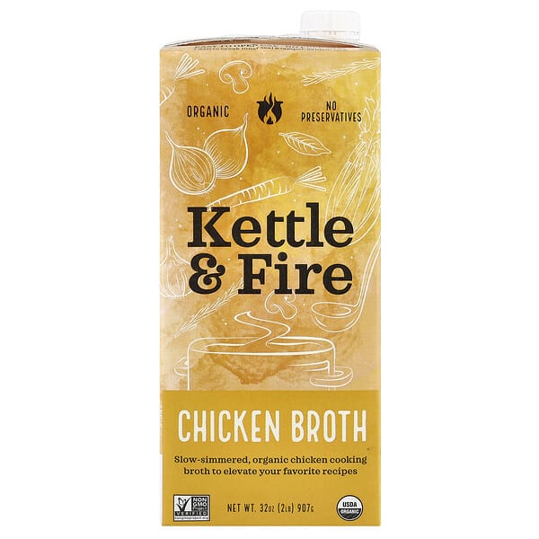 kaf61341_v_24.jpg куриный бульон, 907 г (32 унции) — Kettle & Fire