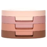 Beauty Bento, трио упругих матовых и сияющих теней для век, оттенок 08 шоколадный георгин, 3,6 г (0,12 унции) — Kaja