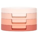 Beauty Bento, трио сияющих и матовых теней для век, оттенок 16 персиковый, 4,1 г (0,14 унции) — Kaja