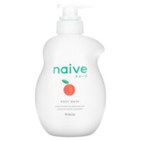 Naive, гель для душа, «Персик», 530 мл (17,9 жидк. унции) — Kracie