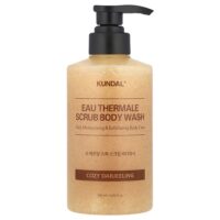 EAU Thermale Scrub, гель для душа, Cosy Darjeeling, 500 мл (16,9 жидк. Унции) — Kundal
