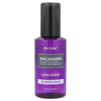 Macadamia, ультрасыворотка, белый мускус, 100 мл (3,38 жидк. унц.) — Kundal
