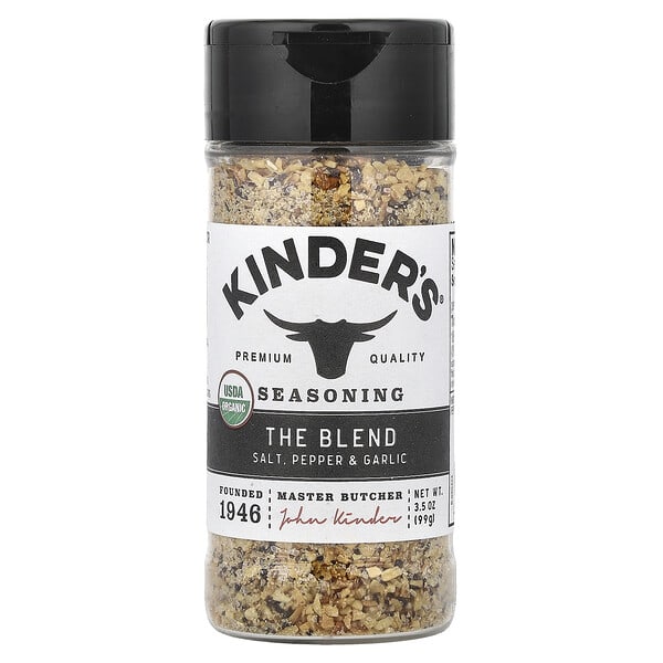 kdr39001_v_34.jpg Приправы, смесь соли, перца и чеснока, 99 г (3,5 унции) — KINDER'S