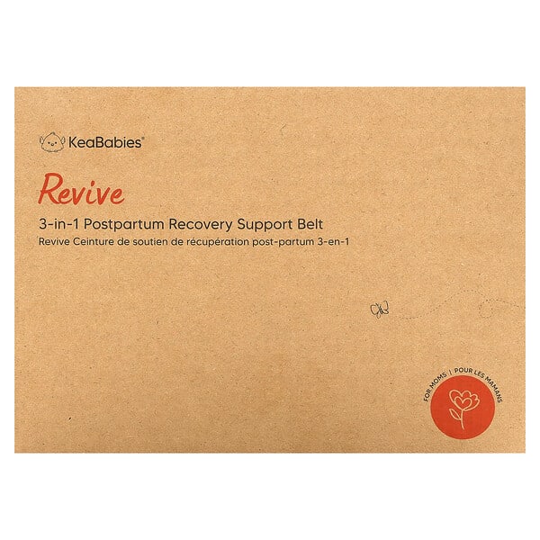 kea22123_v_5.jpg Revive, 3-in-1 Postpartum Recovery Support Belt, X-Large, Midnight Black , 3 Count — KeaBabies