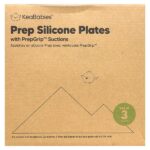 силиконовые чашки для препарирования, с насадками PrepGrip™, для детей 6–36 месяцев, Valiant, 3 шт. — KeaBabies