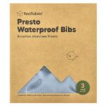 Водонепроницаемые нагрудники Presto, для детей 6–36 месяцев, шифер, 3 шт. В упаковке — KeaBabies