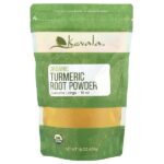 органический порошок из корня куркумы, 454 г (16 унций) — Kevala
