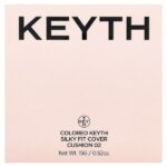 Шелковистый кушон, тон 02 бежевый, 15 г (0,52 унции) — KEYTH — изображение 2