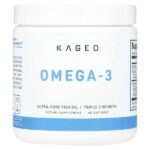 Омега-3, тройная эффективность, 60 мягких таблеток — Kaged