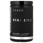 BCAA 2:1:1, без добавок, 400 г (14,1 унции) — Kaged