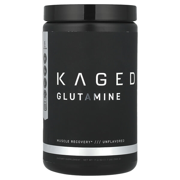 kgd96653_v_18.jpg Глутамин, без добавок, 500 г (17,6 унции) — Kaged