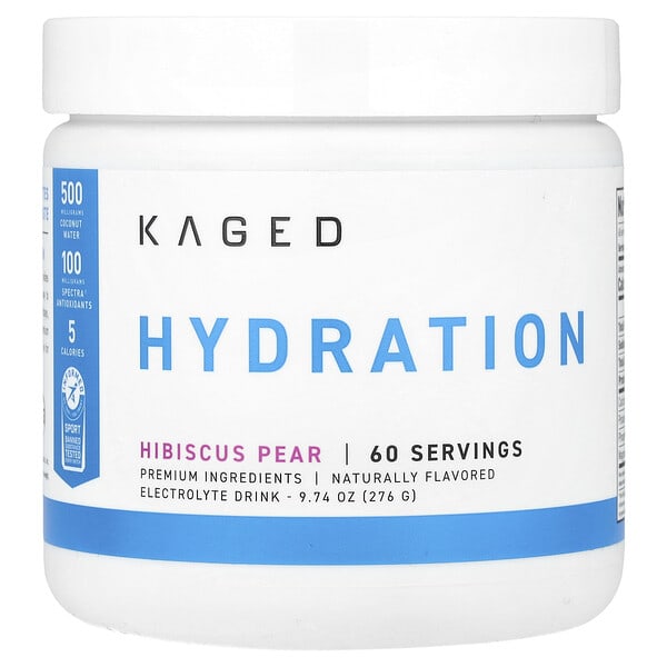 kgd96656_v_24.jpg Hydration, гибискус и груша, 276 г (9,74 унции) — Kaged
