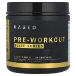 Elite Series, предтренировочный комплекс, фруктовый пунш, 662 г (1,46 фунта) — Kaged