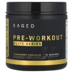 Elite Series, предтренировочный комплекс, клубничный лимонад, 668 г (1,47 фунта) — Kaged