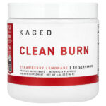 Clean Burn, клубничный лимонад, 186 г (6,56 унции) — Kaged