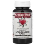добавка для пищеварения, 100 вегетарианских капсул — Kroeger Herb Co