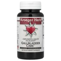 добавка для пищеварения, 100 вегетарианских капсул — Kroeger Herb Co