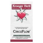 CircuFlow, 270 вегетарианских капсул — Kroeger Herb Co