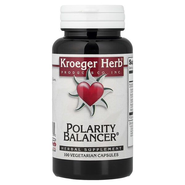 khc10017_v_32.jpg PolarityBalancer®, 100 вегетарианских капсул — Kroeger Herb Co