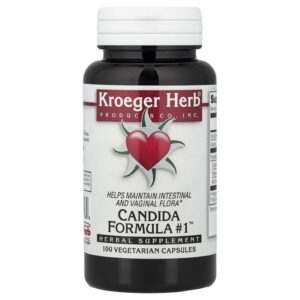 Candida Formula #1™, 100 вегетарианских капсул — Kroeger Herb Co