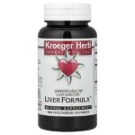 Liver Formula™, 100 вегетарианских капсул — Kroeger Herb Co