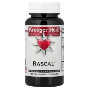 Rascal®, 100 вегетарианских капсул — Kroeger Herb Co