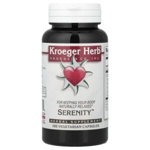 Serenity™, 100 вегетарианских капсул — Kroeger Herb Co