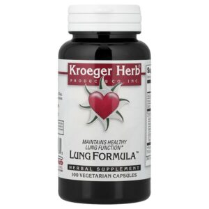 Lung Formula™, 100 вегетарианских капсул — Kroeger Herb Co