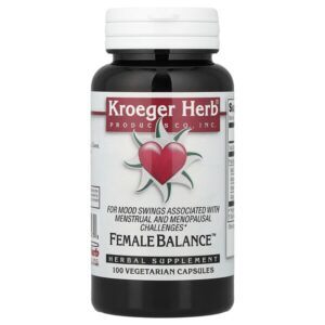 Female Balance™, 100 вегетарианских капсул — Kroeger Herb Co