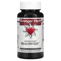Здоровый кишечник, 100 вегетарианских капсул — Kroeger Herb Co