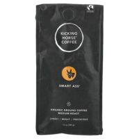 Smart Ass®, органический молотый кофе, средней обжарки, 284 г (10 унций) — Kicking Horse