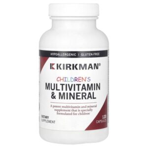 мультивитамины и минералы для детей, 120 капсул — Kirkman Labs