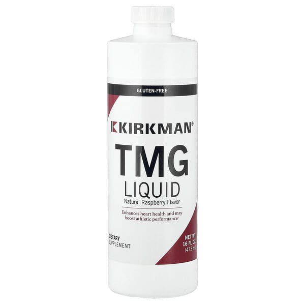 kim02188_v_24.jpg TMG Liquid, натуральная малина, 473 мл (16 жидк. унций) — Kirkman Labs