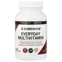Мультивитамины для повседневного применения, 180 капсул — Kirkman Labs