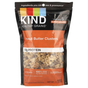 Healthy Grains®, Гранола, арахисовая паста, 312 г (11 унций) — KIND Bars