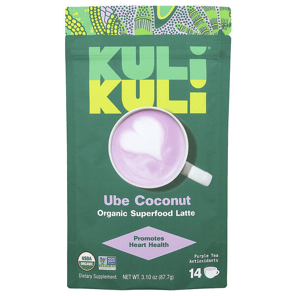 kki55231_v_2.jpg Organic Superfood Latte, убе с кокосом, 87,7 г (3,10 унции) — Kuli Kuli