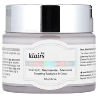 Klairs, маска для лица с витамином Е, из свежего сока, 90 г (3,17 унции) — Dear