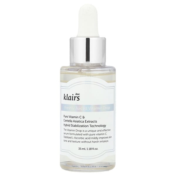 kls02505_v_46.jpg Klairs, Freshly Juiced Vitamin Drop, витаминная сыворотка, 35 мл (1,18 жидк. унции) — Dear
