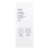 Klairs, Toner Mate 2 в 1 ватных дисках, 60 сжатых / 60 губчатых ватных дисков — Dear