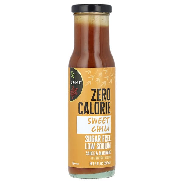 kme50061_v_8.jpg KA-ME, Zero Calorie, сладкий соус чили и маринад, 237 мл (8 жидк. унц.)