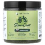 Healthy Skin + Coat, мультивитамины для собак и кошек, 113,4 г (4 унции) — Kin+Kind