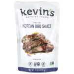 Kevin's Natural Foods, Корейский соус для барбекю, мягкий, 198 г (7 унций)