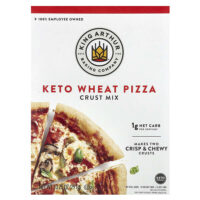 Keto Wheat Pizza, смесь с корочкой, 291 г (10,25 унции) — King Arthur Baking Company