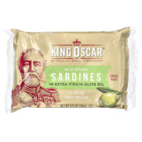 Дикие сардины в оливковом масле первого холодного отжима, 106 г (3,75 унции) — King Oscar