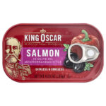 лосось без кожи и костей, в оливковом масле, средиземноморский вкус, 115 г (4,05 унции) — King Oscar