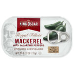 Royal Fillets™, макрель с перцем халапеньо, 115 г (4,05 унции) — King Oscar